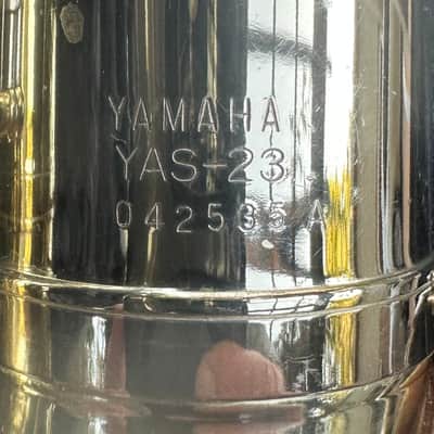 Yamaha YAS-23 Alto Sax Alto Saxophone – Made in Japan – Serial 042535A image 3