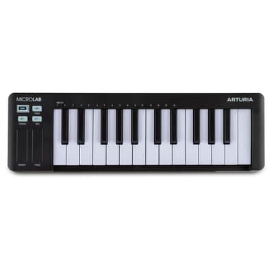 Arturia MicroLab mk3 Ultra-Compact MIDI Controller, Black image 4