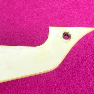 General Vintage Tone For Les Paul®️Historic vintage 1954 - 1956 model pickguard   Fits Gibson®️ Vintage Cream  Aged image 2