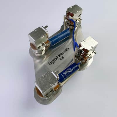 Gibson Les Paul JP (Jimmy Page) Wiring Harness - With Toggle & Output Jack - Copper image 9