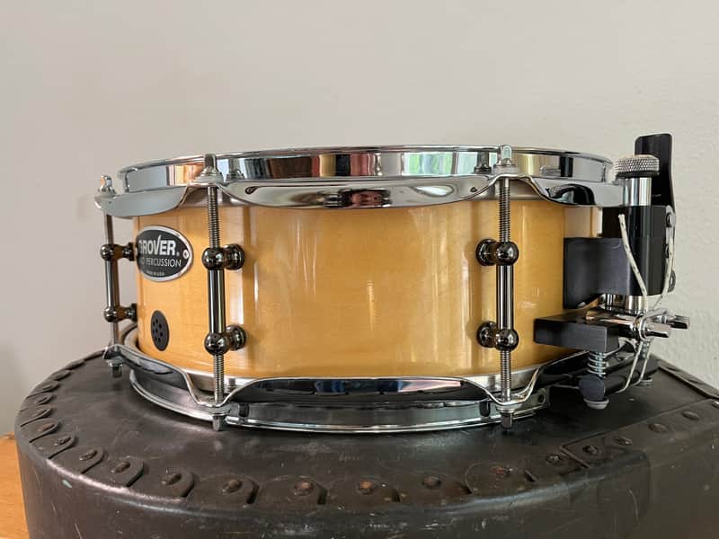 GROVER PRO PERCUSSION 13x5 Maple Snare Drum Early/mid 2000s - Natural