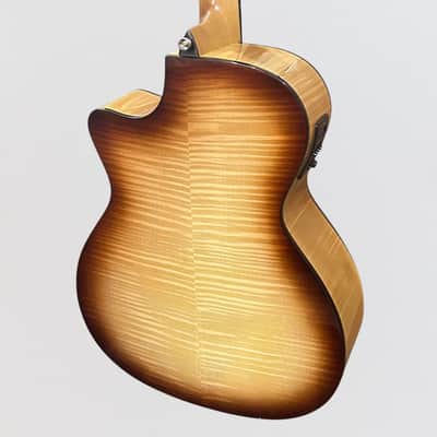 Alvarez AEG800CE Grand Auditorium Acoustic Electric Guitar - Shadow Burst image 5
