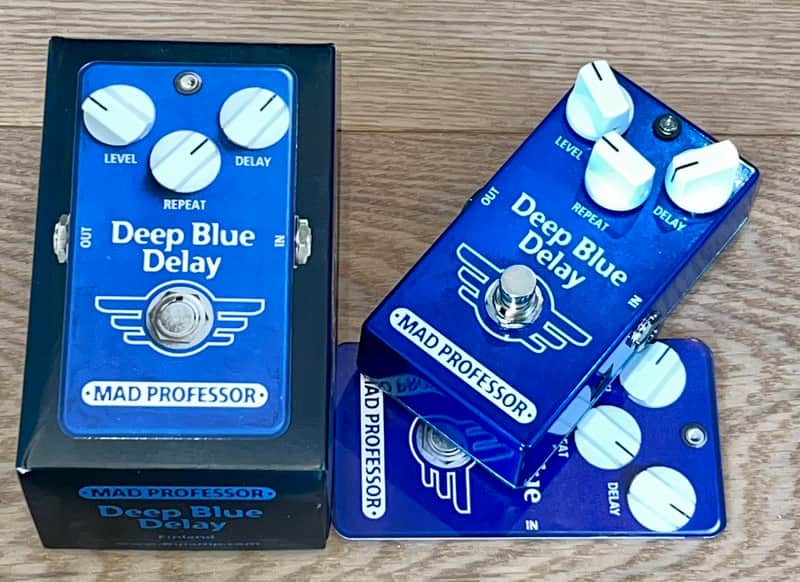 Mad Professor Deep Blue Delay PCB Blue, Perfect Still in Plastic & Ships Ultra Fast ! image 1