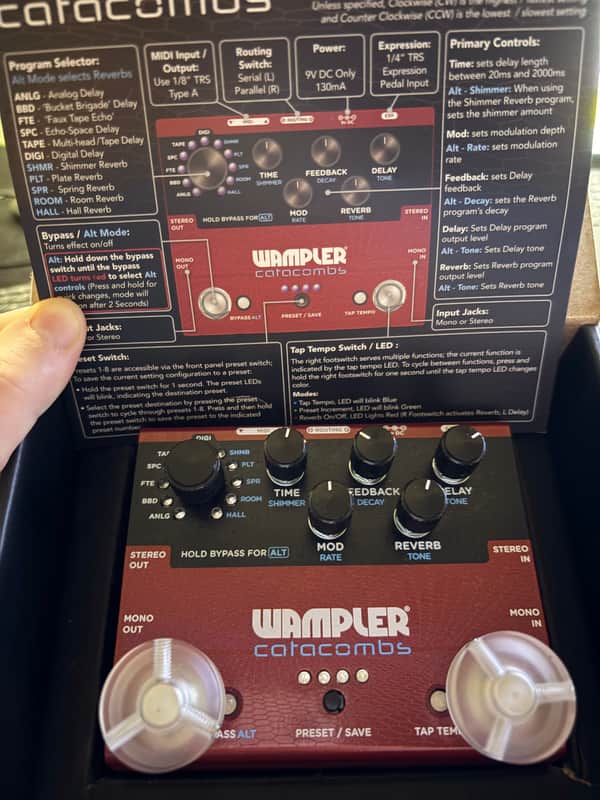 Wampler Catacombs 2024 - Present - Red