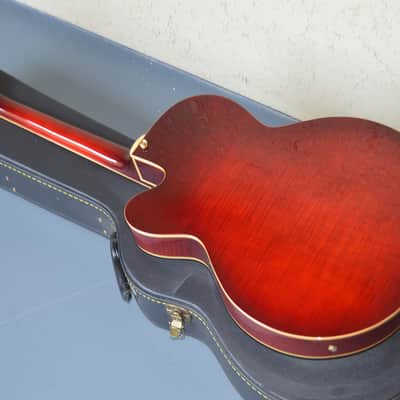 Peerless Leela (16" Cremona) 40th anniversary model Ruby Sunburst, one of 50 made image 7