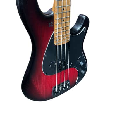 Sandberg Cal. Vs (Lionel) Short Scale Bass Redburst / Roasted Maple 7.5 LBS *IN STOCK* image 4