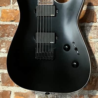 Jackson X Series Soloist SLA6 DX Baritone Electric Guitar Satin Black image 1