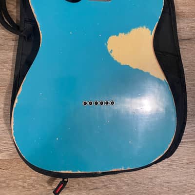 1968 Fender Telecaster Maple Cap Taos Turquoise image 4