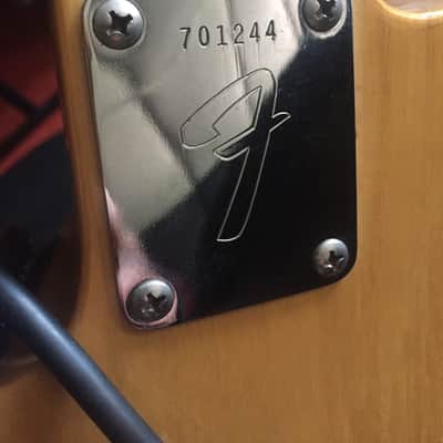 Fender TELECASTER 1977 - NATUREL image 2