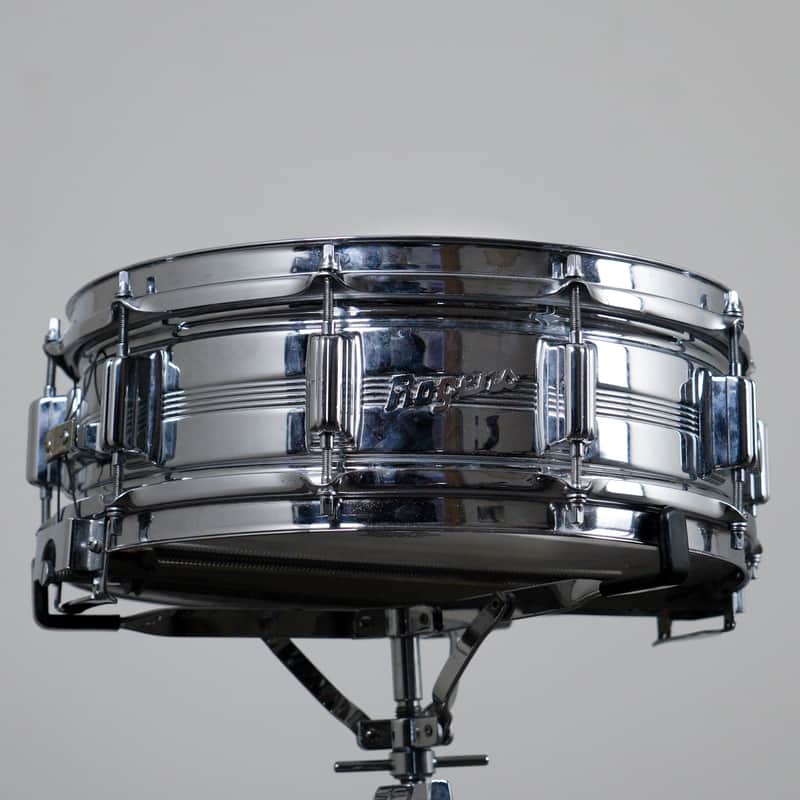 1960s Rogers Dynasonic Steel Snare - 14x5" image 1