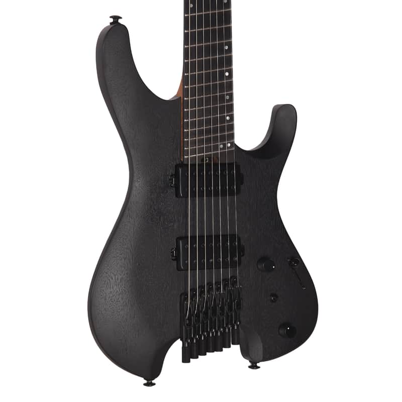 Ibanez QX527BWK Q Standard 7-String Electric Guitar Weathered Black image 1