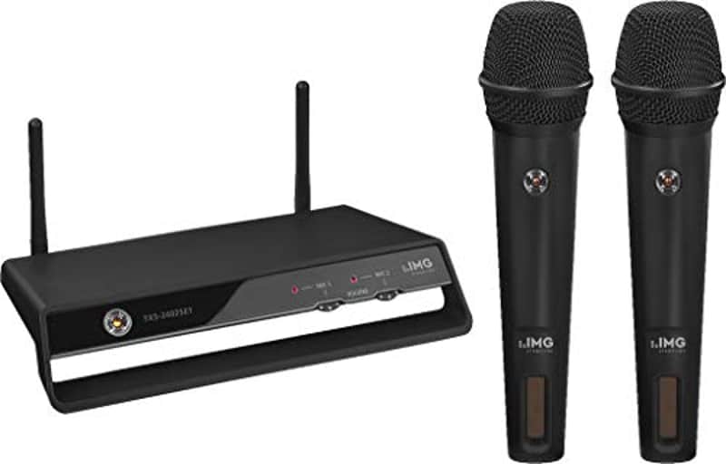 IMG Stage Line TXS-2402SET 2.4 GHz Digital Wireless 2-Channel PLL Microphone System Bild 1