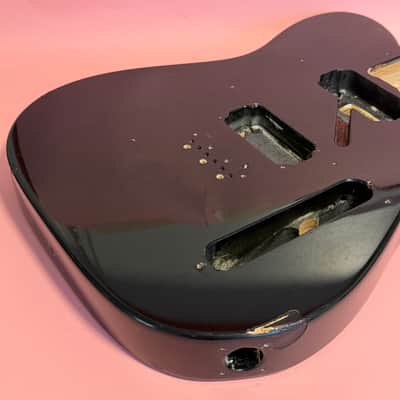 2010 Fender Telecaster Body MIM Black Finish image 7