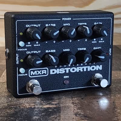 MXR M151 Doubleshot Distortion 2010s - Black | Reverb