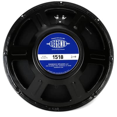 Eminence Legend 1518 15-inch 150-watt Replacement Guitar Amp Speaker - 8 ohm image 1