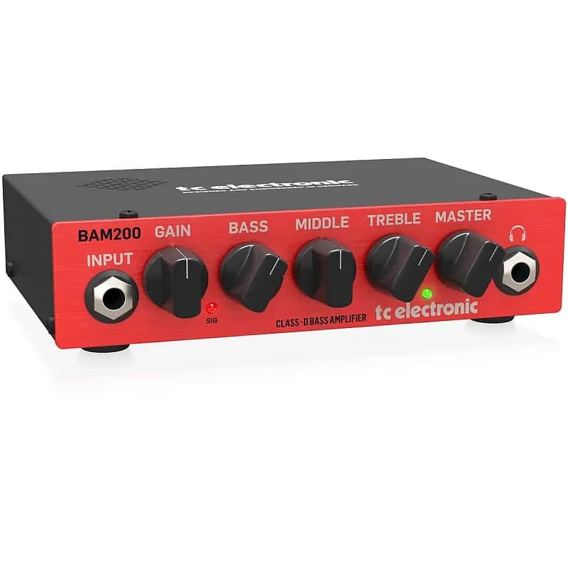 TC Electronic BAM200 200-Watt Class-D Bass Amp Head image 2