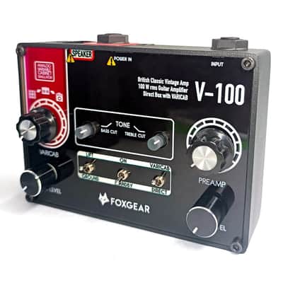 Foxgear V-100 100W British Classic Vintage Guitar amplifier image 2