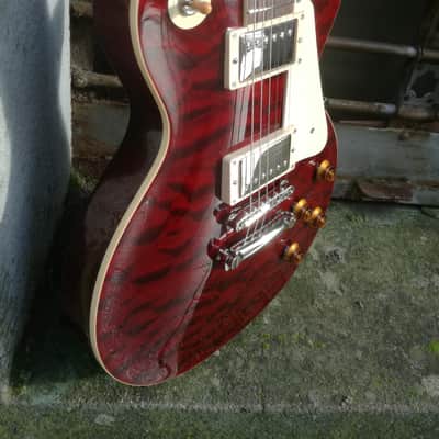 Tokai TOKAI "LS142Q SDR See Through Dark Red" MADE IN JAPAN/NO HARDCASE/NO GIGBAG image 9
