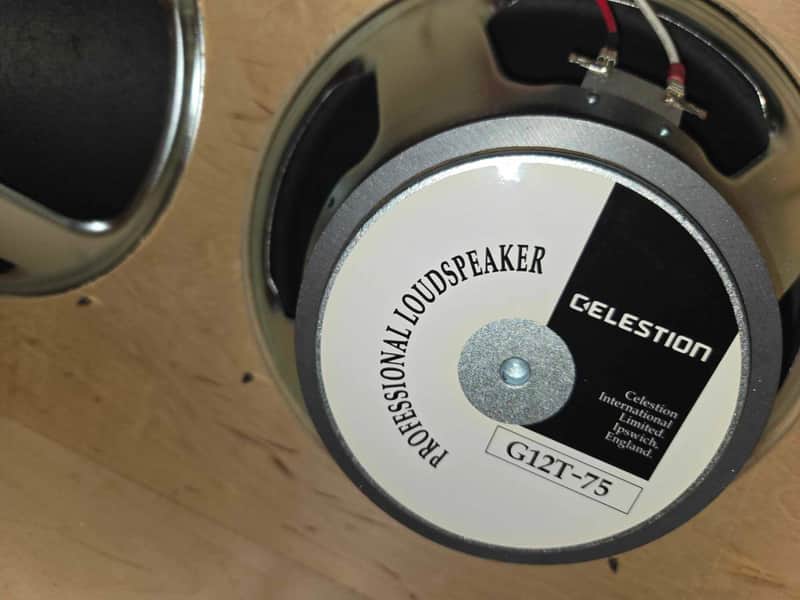 Celestion T3760 G12T-75 12" 75-Watt 16 Ohm Replacement Speaker 2010s - Silver image 1