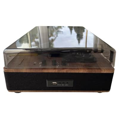 Muse vintage-style Turntable Stereo System image 5