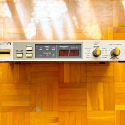 Legendary Akai XE8 MIDI Drum Expander (Japan, 1988)! With 2 extra original super rare ROM cards! image 4