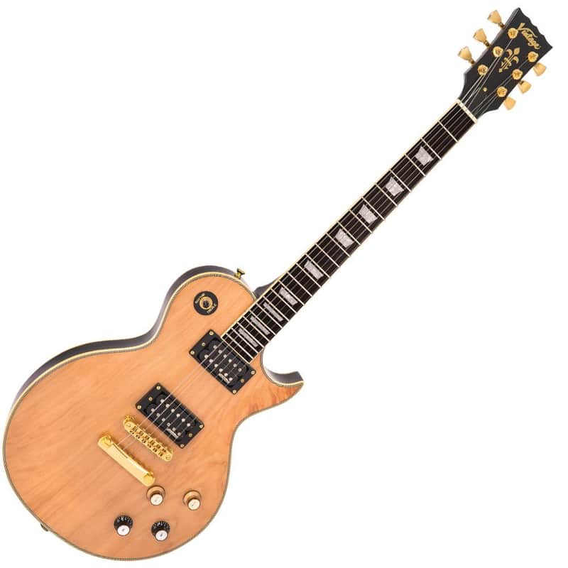 Vintage Vintage V100M ReIssued Electric Guitar ~ Natural Maple...