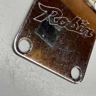 Robin Neck Plate 80s - Chrome For Ranger Raider freedom bass and more image 1
