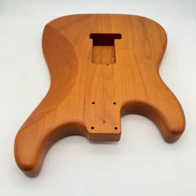 Hoodoo Stratocaster Body Nitro Alder Natural New Light hsb6466 image 7