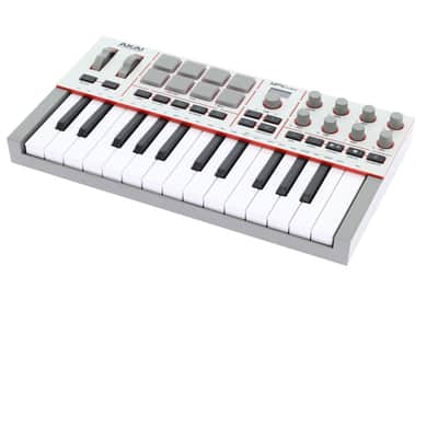 AKAI PROFESSIONAL MPKMINI4-W Mini touches - 25 touches, 8 pads, 8 encodeurs, gris image 4