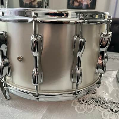 Slingerland Magnum 1983 - Silver Mist 8X14 Snare Drum 12 Lug Near Mint Condition! image 21