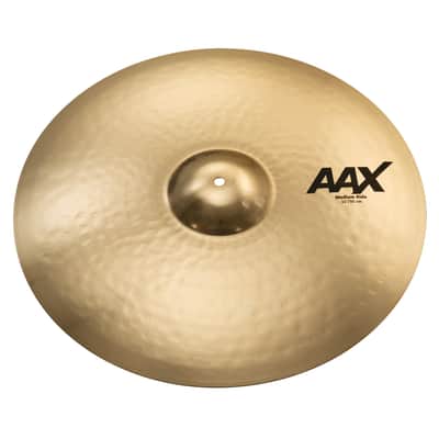 SABIAN 22" AAX Med Ride Cymbal Brilliant Finish