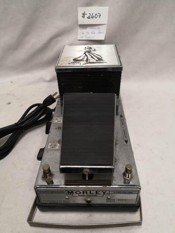 Morley EVO-1 Vintage Oil Can Echo Volume Pedal #2607 For Repair/Rebuild Not Working - Final Sale image 1