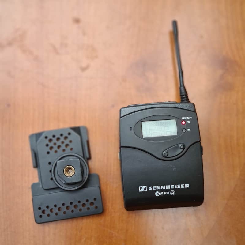 Sennheiser 🎧 Sennheiser EK 100 G3 Wireless Receiver | 823–865 MHz | Camera Shoe Mount | Clean & Ready image 1