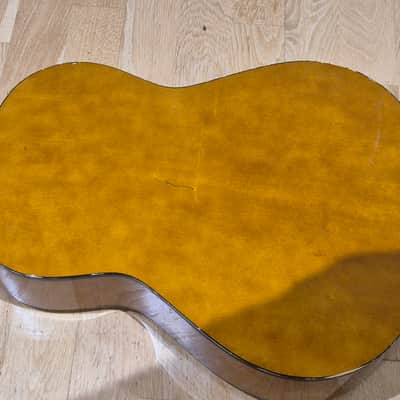 Fretless 3/4 Sized Classical Guitar with Pyrography Neck image 22