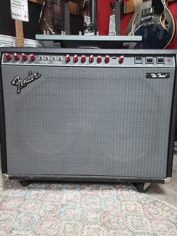 Fender The Twin 2-Channel 100-Watt 2x12" Guitar Combo - Black image 1