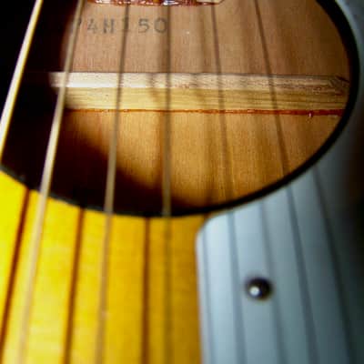 1970 Harmony H150 33" Parlor Acoustic Guitar USA image 9