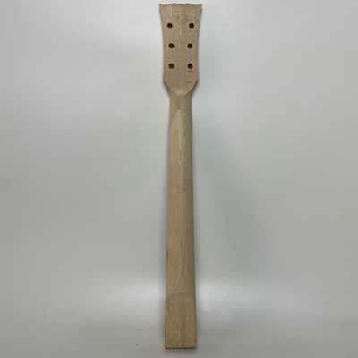 Unfinished Les Paul LP Style Guitar Maple Neck, 22 Frets Rosewood Fingerboard image 5