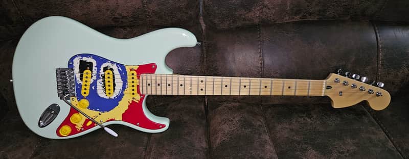 Partscaster Stratocaster 2024 - Surf green image 1