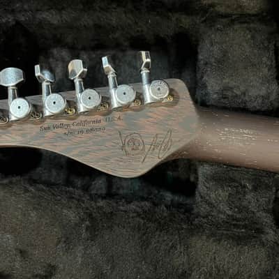 2019 Schecter USA Custom Shop Nick Johnston Trad-USA “Wembley” Atomic Frost image 13