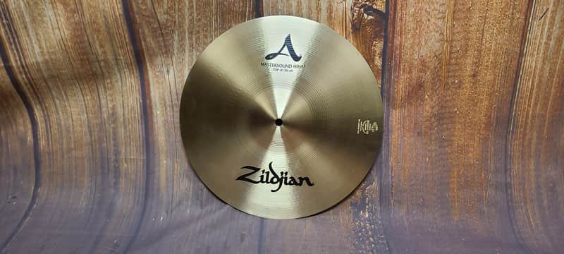 Zildjian 14" A Series Mastersound Hi-Hat Cymbal (Top) 2013 - Present - Traditional image 1
