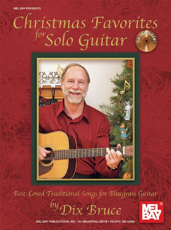 Mel Bay MEL BAY 20973BCD Christmas Favorites for Solo Guitar (Book and CD) by Dix Bruce image 1