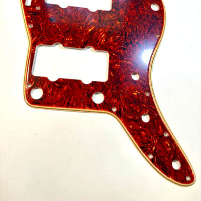 "Boots Aged" Vintage Style Fender Jazzmaster Pickguard Celluloid Tortoise Custom Relic'd image 1