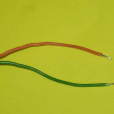 lightly used Boss RED LED on a very small rectangle circuit board + green & orange wires (works fine) for Boss compact size pedals - came off of a lightly used 2005 DD3 pedal (the DD-3B version) (NO pedal included / NO other items included) image 13