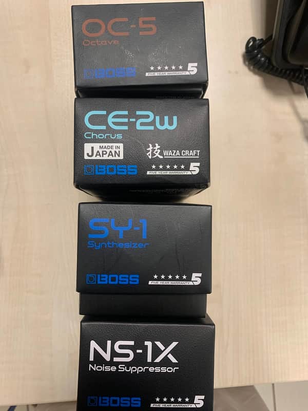 Custom Order - Boss Bundle (NS-1X, CE-2, SY-1, OC-5) *NON-WORKING* image 1