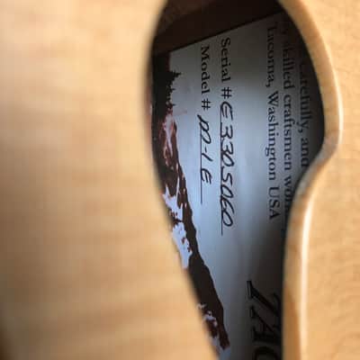 Tacoma M-1E Mandolin - Acoustic/Electric w/Hardshell Case image 4