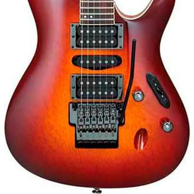 Ibanez S6570SK-STB Prestige with Ebony Fretboard 2019 - Present - Sunset Burst image 1