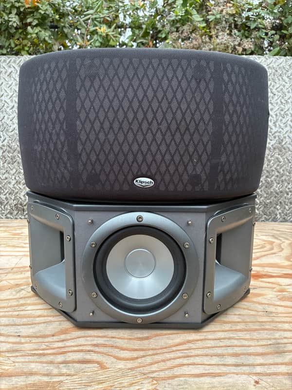 Klipsch Synergy S-2 Surround Speaker Black Single Speaker Tested Works image 1