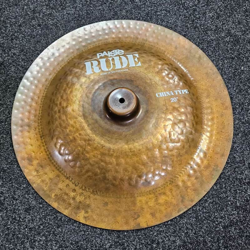 China Cymbal 20" Paiste Rude USED! RKRRD160626 image 1