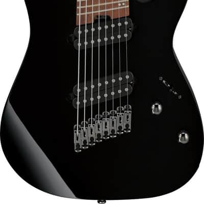 Ibanez RGMS8-BK RG-Serie E-Guitar 8 String Multiscale - Black image 7
