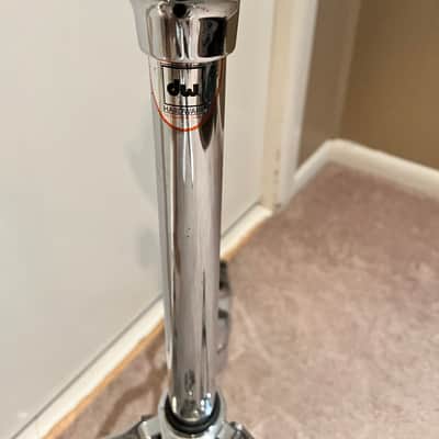 DW DWCP9700 9000 Series Heavy Duty Double-braced Straight/Boom Cymbal Stand 2010s - Chrome image 7